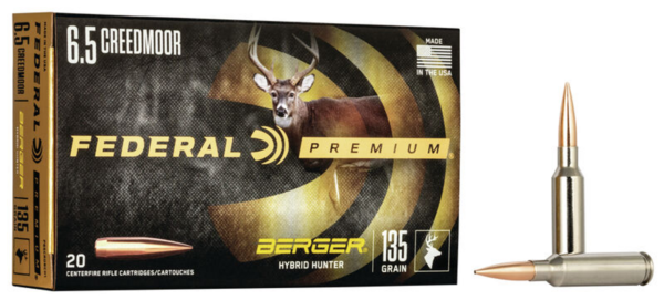 Federal Berger Hybrid Hunter 6.5 Creedmoor